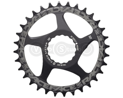 Зірка RACE FACE CHAINRING, CINCH, DM, 28T, MATTE BLK, 10-12S