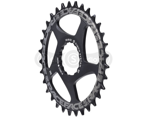 Зірка RACE FACE CHAINRING, CINCH, DM, 30T, MATTE BLK, 10-12S
