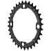 Зірка RACE FACE CHAINRING,NARROW WIDE,104X34,MATTE BLK,10-12S
