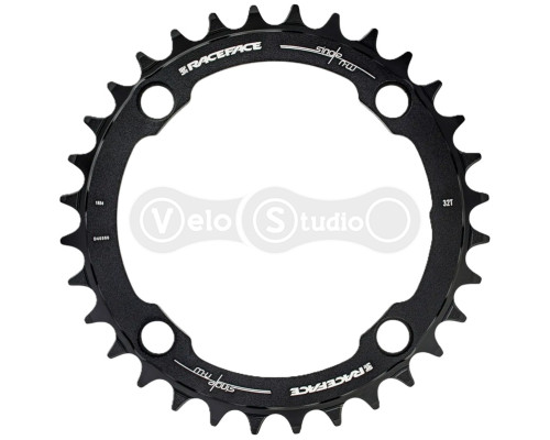 Зірка RACE FACE CHAINRING,NARROW WIDE,104X38,MATTE BLK,10-12S
