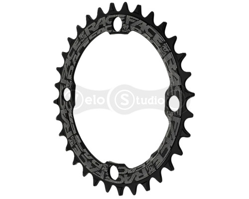 Зірка RACE FACE CHAINRING,NARROW WIDE,104X38,MATTE BLK,10-12S