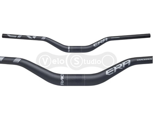 Карбоновый руль RACE FACE 2026, ERA, 35X800, 55MM, SILVER, AM