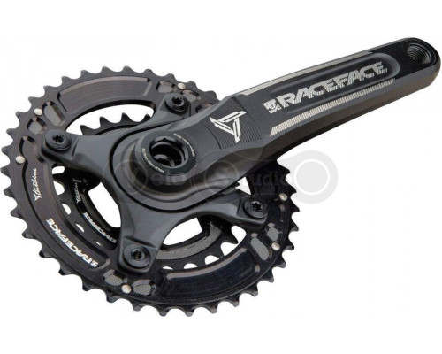 Шатуни RACE FACE TURBINE 2X10, 24/38 10 SPD, 175, Black