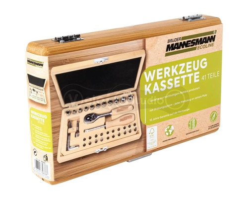 Набір інструментів Mannesmann M29000 бамбук