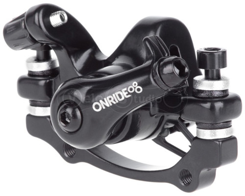 Гальмо дискове механічне ONRIDE Kit-5, цільний корпус, адаптер задній 160 мм