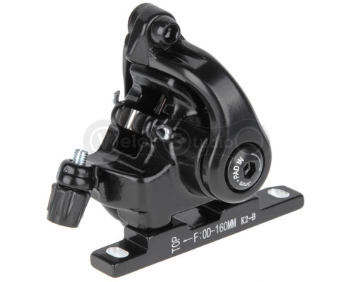 Тормоз дисковый механический ONRIDE Stop-7, Flat Mount (FM) для шоссе/гревел, передний