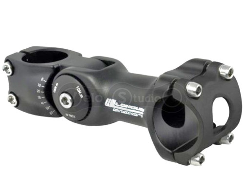 Вынос с изменяющимся углом Longus SETUP 28,6/31,8/95мм черный