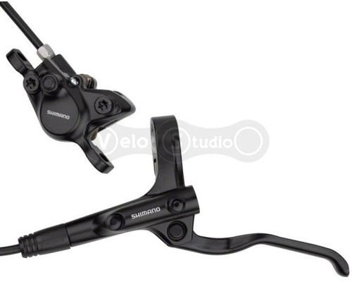 Гальмо гідравлічне дискове Shimano MT200 переднє, гідролінія 800мм, OEM