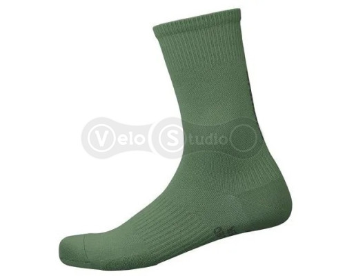 Носки Shimano Evolve, зеленые, M-L (41-44)