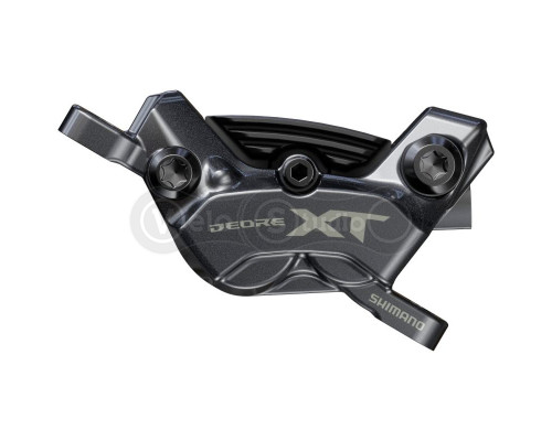 Калипер гидравлического тормоза Shimano BR-M8220 Deore XT, монтаж РМ160мм, колодка P03A-RF полимер
