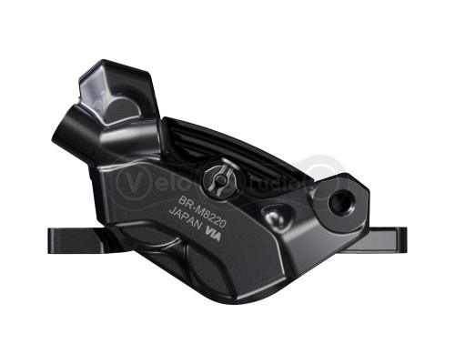 Калипер гидравлического тормоза Shimano BR-M8220 Deore XT, монтаж РМ160мм, колодка P03A-RF полимер