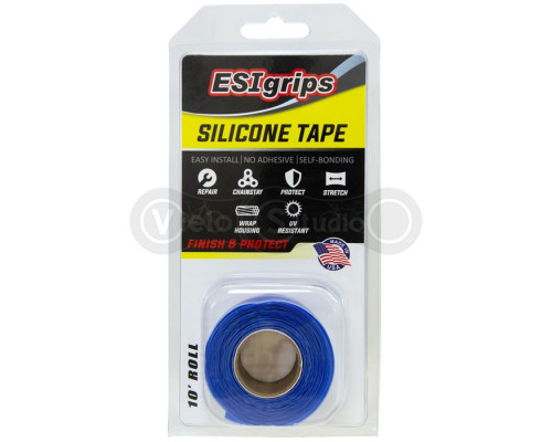 Силіконова стрічка ESI Silicon Tape 10 (3,05м) Roll Blue, синя