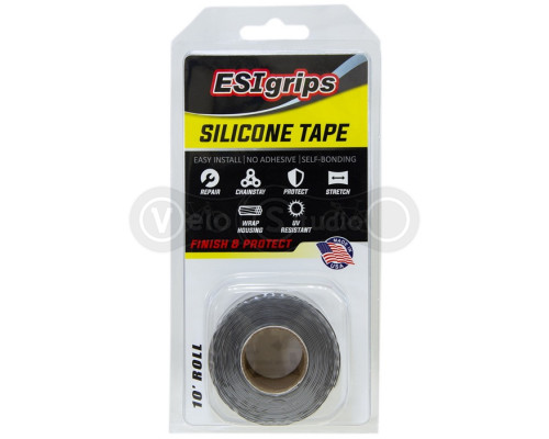 Силіконова стрічка ESI Silicon Tape 10 (3,05м) Roll Gray, сіра