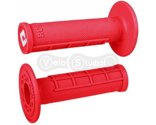 Мото грипсы ODI Ruffian MX 1/2 Waffle Single-Ply, Red