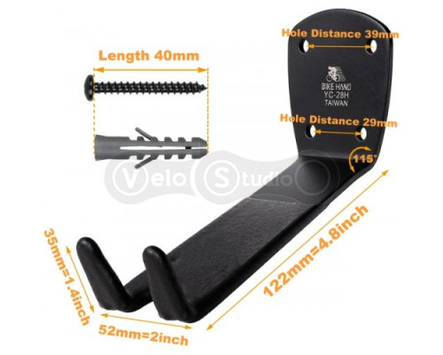 Крепление за педаль для хранения велосипеда Bike Hand YC-28H