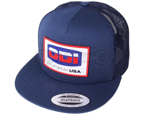 Кепка ODI California Hat Flat Bil Navy/Wht One Size