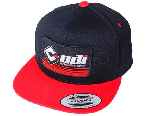 Кепка ODI FADE Hat Flat Bil BLk/Red One Size