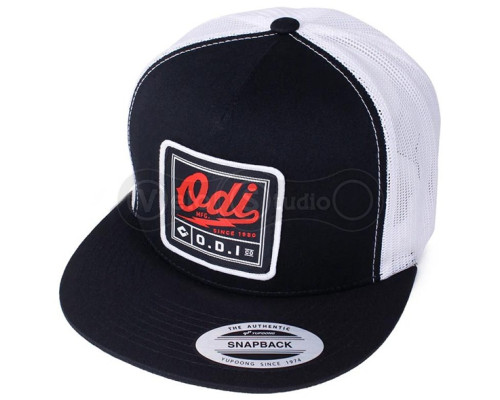Кепка ODI Heater Hat Flat Bill BLk/White Mesh BLk One Size