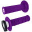 Мото грипсы ODI HALF-WAFFLE MX V2 Lock-On Purple Мото грипсы ODI HALF-WAFFLE MX V2 Lock-On Purple