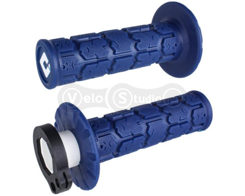 Мото грипсы ODI MX V2 Lock-On; Rogue Grip Dark BLue