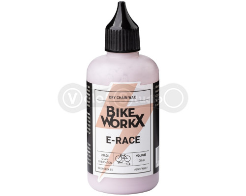 Смазка для цепи BikeWorkX E-Race 100ml