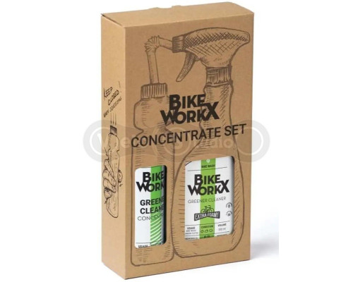 Очиститель BikeWorkX Greener Cleaner Concentrate set 250ml + 500ml