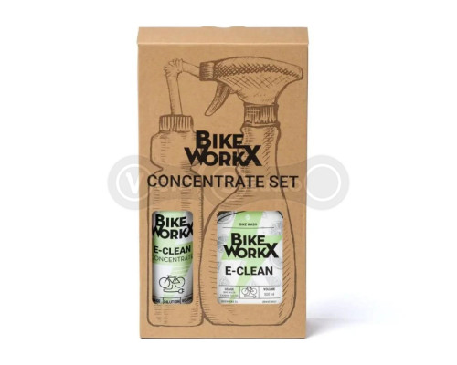 Очиститель BikeWorkX E-Clean Concentrate SET 250ml + 500ml