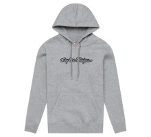 Женское худи TLD WOMENS PULLOVER; SIGNATURE [GRAY HEATHER] MD