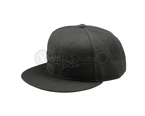 Кепка TLD FLAT BILL SNAPBACK; SIGNATURE [BLACK / BLACK] One Size