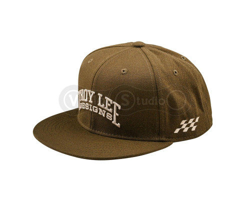 Кепка TLD FLAT BILL SNAPBACK; SCHOLAR [OLIVE] One Size