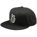 Кепка TLD FLAT BILL SNAPBACK; PEACE [BLACK] One Size