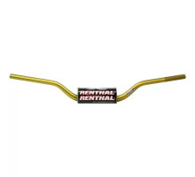 Руль Renthal Fatbar® Handlebar 804 мм, подъём 64 мм [Gold], HONDA / KAWASAKI