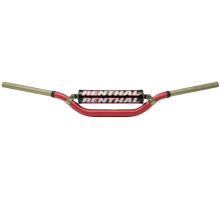 Руль Renthal Twinwall® Handlebar 804 мм, подъём 64 мм [Red], HONDA / KAWASAKI