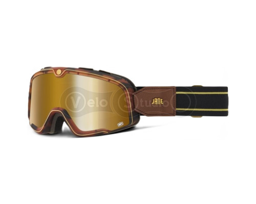 Маска 100% BARSTOW Goggle [Jane Motorcyles], Mirror Gold Lens