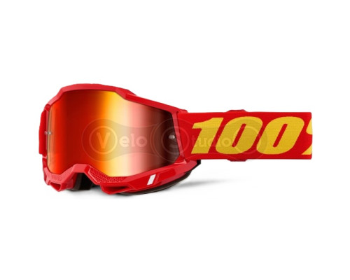 Дитяча маска 100% ACCURI 2 Youth Goggle [Red], Mirror Red Lens