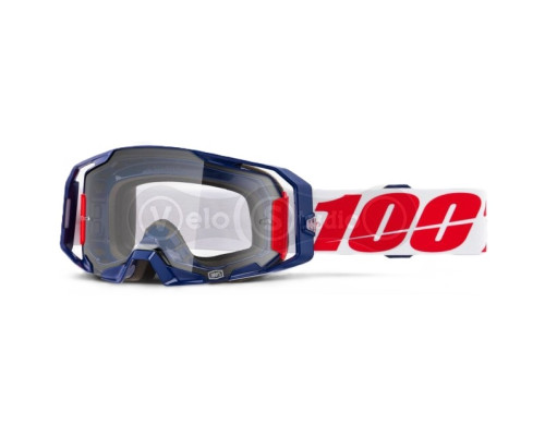 Маска 100% ARMATIC Goggle [Mach Z], Clear Lens