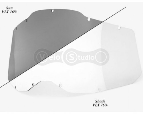 Лінза для маски 100% RC2/AC2/ST2 Lens [Photochromic], Photochromic Lens
