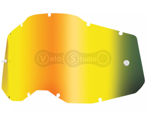 Дитяча лінза для маски 100% AC2/ST2 Youth Lens [Mirror Gold], Mirror Gold Lens