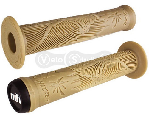 Грипси ODI Hucker Signature 160mm w/Flange Sand