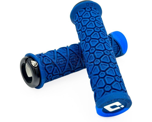 Грипсы ODI Vanquish, v2.1 Lock-On ,MTB , Closed End BLue/BLue/Black