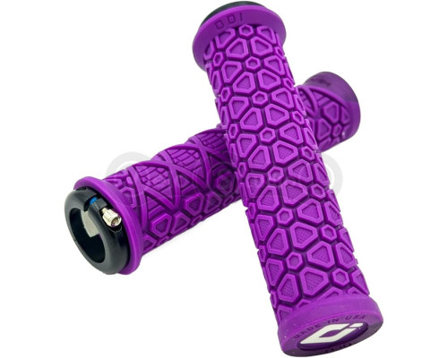 Грипси ODI Vanquish, v2.1 Lock-On ,MTB , Closed End Purple/Met Purp w/Blk