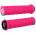 Грипси ODI Vanquish, v2.1 Lock-On ,MTB , Closed End Pink/Gray w/Blk