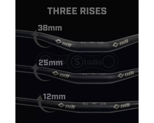 Кермо ODI Flight Control Stealth 800mm Bars 38mm Rise Black