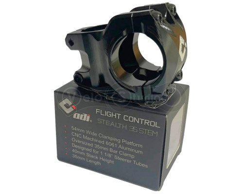 Вынос руля ODI Flight Control Stealth 35mm 0 Rise Black