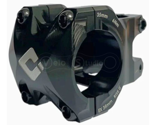 Вынос руля ODI Flight Control Stealth 35mm 0 Rise Black