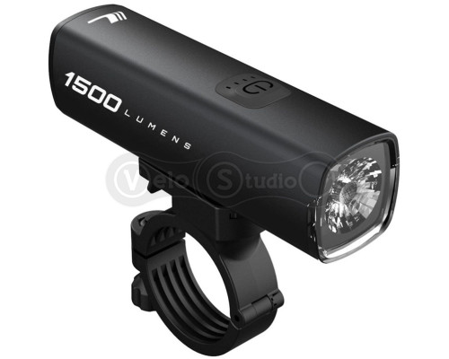 Фара Longus CUBRIN 1500, 6 функций, USB-C, чёрная