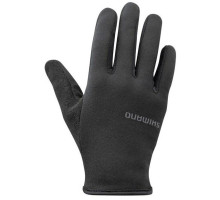 Женские перчатки Shimano Shimano LIGHT THERMAL, черные, размер M