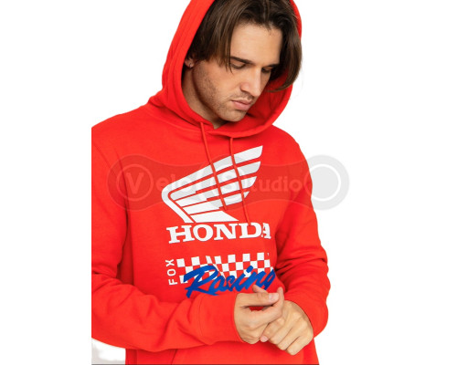 Толстовка FOX Hoodie - HONDA® [Red], M