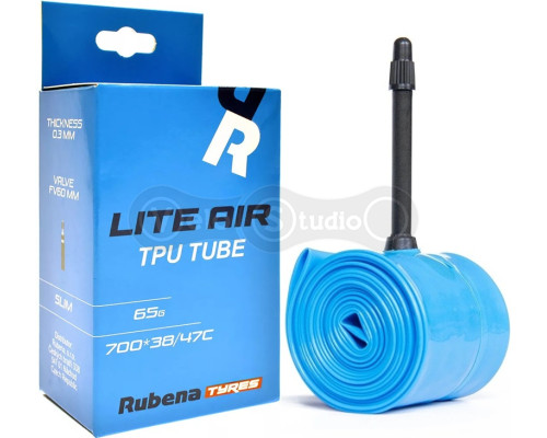 Камера Rubena Lite Air TPU 700 x 38/47C (38/47 – 622) FV60 (0,3 мм) 65 г