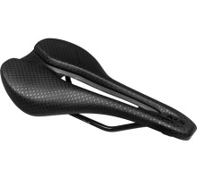 Седло KLS Avenger RACE черное с отверстием по центру 255x143мм